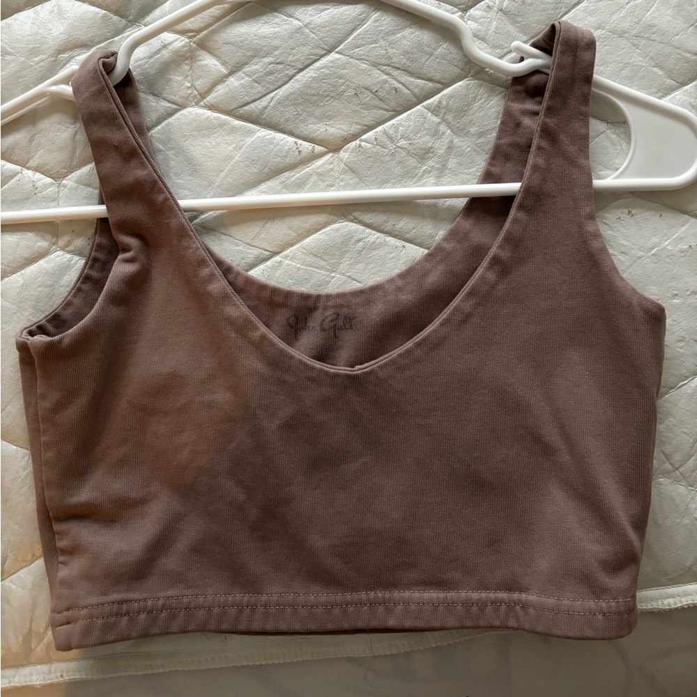 John Galt Crop Tank Top